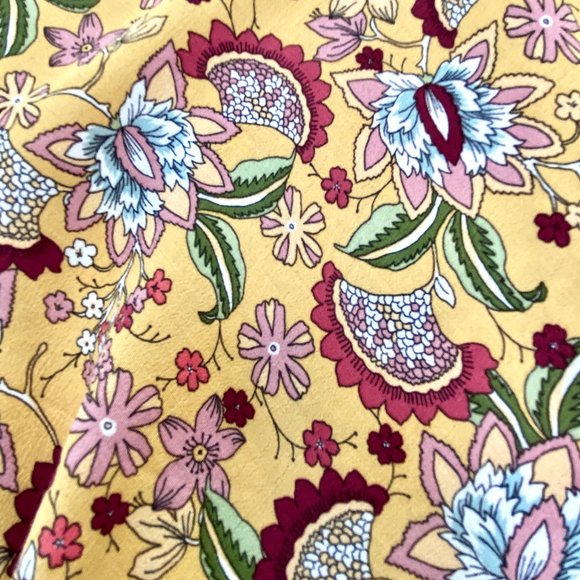 Sanctuary (Anthropologie) NWT Faux Wrap Floral Midi Skirt - Picture 8 of 11